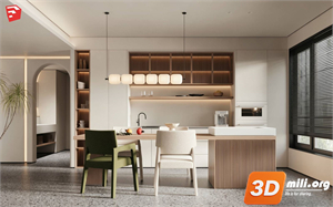 Dining Table Set Skp Files
